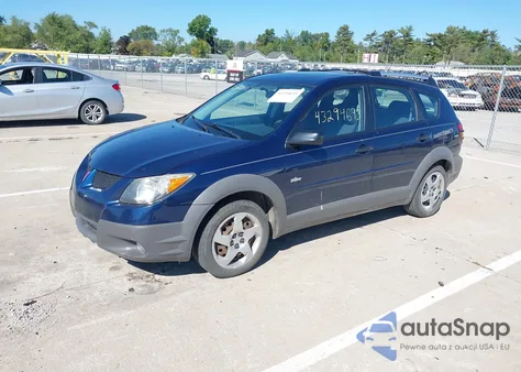 2003 Pontiac Vibe from USA, damaged, VIN 5Y2SL62843Z436954